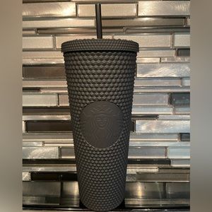 Starbucks Venti Matte Black tumbler (NWT)
